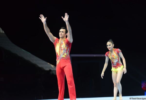 Azərbaycan idmançıları akrobatika gimnastikası üzrə dünya çempionatının finalında mübarizə aparacaqlar