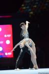 Bakıda akrobatika gimnastikası üzrə dünya çempionatının ikinci günü start götürüb (FOTO)