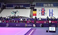 Bakıda Dünya Kuboku: qarışıq cütlər, qadın və kişi qrupları arasında mükafatlandırma mərasimi keçirilib (FOTO)