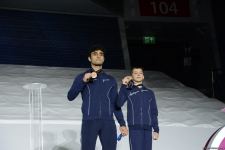 Akrobatika gimnastikası üzrə Dünya çempionatında qaliblərin mükafatlandırılma mərasimi keçirilib (FOTO)