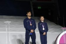 Akrobatika gimnastikası üzrə Dünya çempionatında qaliblərin mükafatlandırılma mərasimi keçirilib (FOTO)