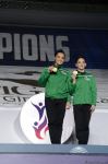 Akrobatika gimnastikası üzrə Dünya çempionatında qaliblərin mükafatlandırılma mərasimi keçirilib (FOTO)