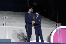 Akrobatika gimnastikası üzrə Dünya çempionatında qaliblərin mükafatlandırılma mərasimi keçirilib (FOTO)