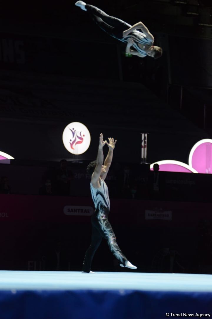 Azərbaycan gimnastları dünya çempionatında bürünc medal qazanıb (FOTO)