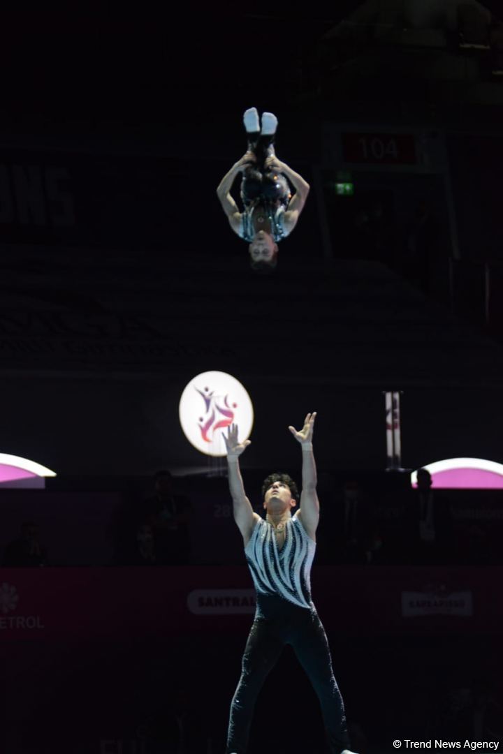 Azərbaycan gimnastları dünya çempionatında bürünc medal qazanıb (FOTO)
