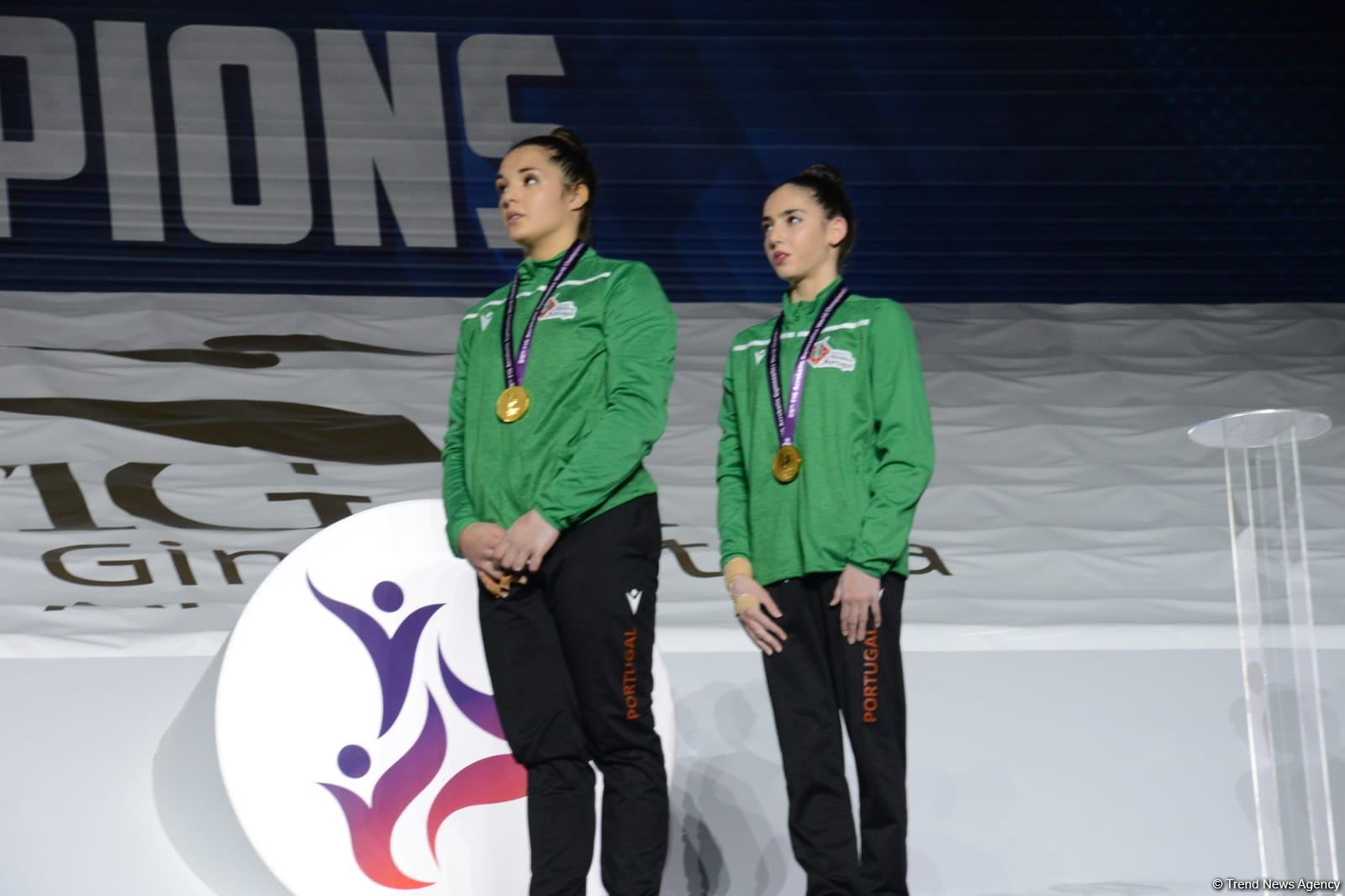 Akrobatika gimnastikası üzrə Dünya çempionatında qaliblərin mükafatlandırılma mərasimi keçirilib (FOTO)
