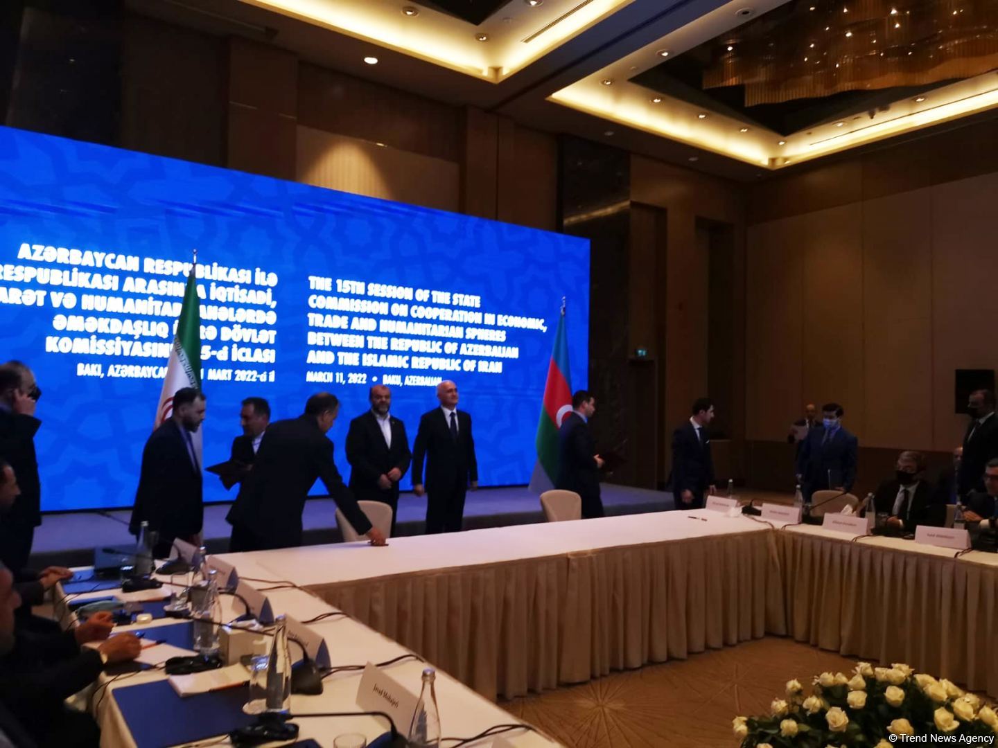 Azərbaycan və İran arasında tarixi sənəd imzalandı (FOTO)
