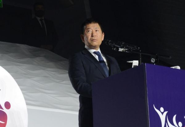 Azərbaycan Gimnastika Federasiyasına Dünya çempionatının təşkilinə görə təşəkkürümü bildirirəm - Morinari Vatanabe