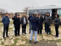 Xarici jurnalistlər Ağdam şəhərinə səfər edib (FOTO)
