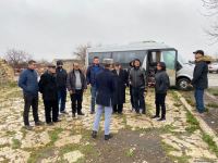 Xarici jurnalistlər Ağdam şəhərinə səfər edib (FOTO)