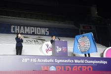 Bakıda akrobatika gimnastikası üzrə 28-ci dünya çempionatının bağlanış mərasimi keçirilib (FOTO)