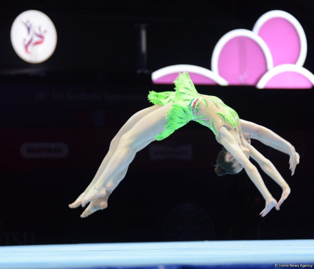 Bakıda akrobatika gimnastikası üzrə 28-ci dünya çempionatının final gününə start verilib (FOTO)