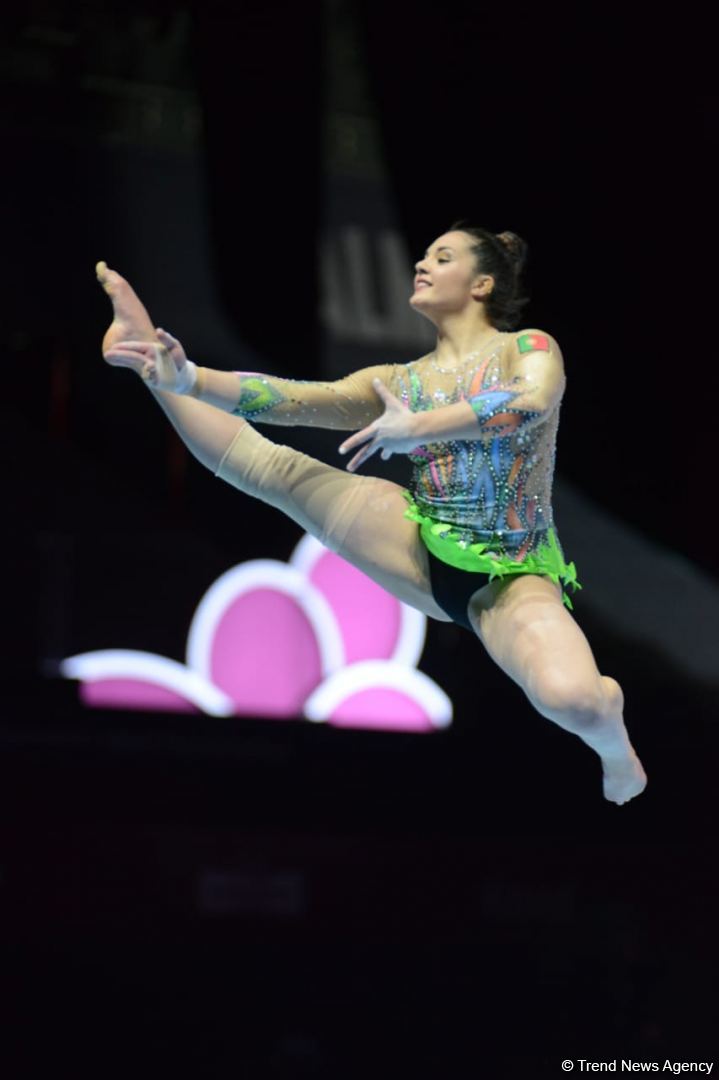 Bakıda akrobatika gimnastikası üzrə 28-ci dünya çempionatının final gününə start verilib (FOTO)
