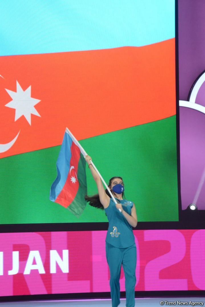 Bakıda akrobatika gimnastikası üzrə 28-ci dünya çempionatının bağlanış mərasimi keçirilib (FOTO)