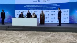 Azərbaycanla BƏƏ arasında yeni sənədlər imzalanıb (FOTO)