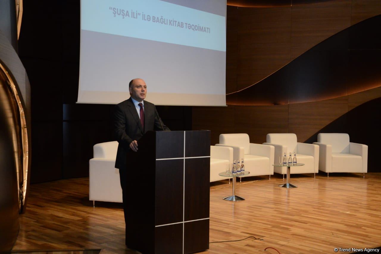 Anar Kərimov Şuşa ilə bağlı mədəniyyət layihələrindən danışıb (FOTO)