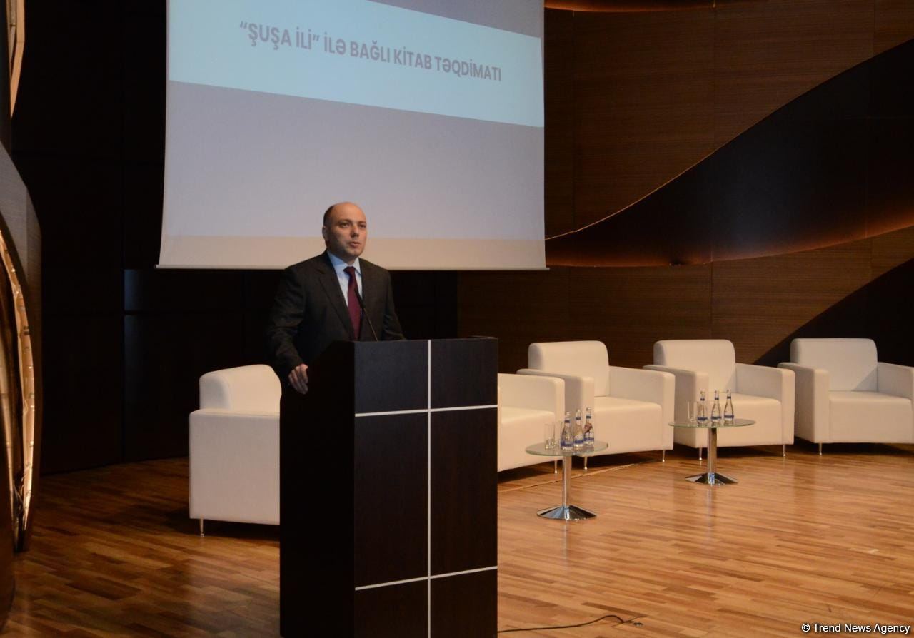 Anar Kərimov Şuşa ilə bağlı mədəniyyət layihələrindən danışıb (FOTO)