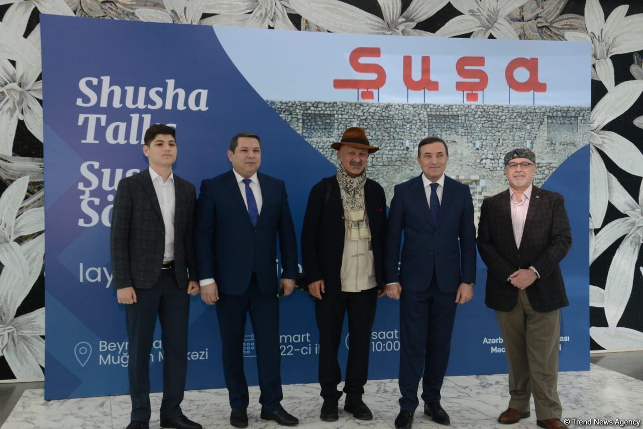 Anar Kərimov Şuşa ilə bağlı mədəniyyət layihələrindən danışıb (FOTO)