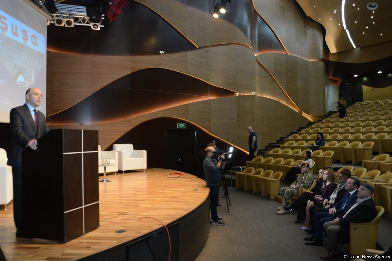 Anar Kərimov Şuşa ilə bağlı mədəniyyət layihələrindən danışıb (FOTO)