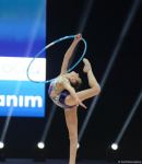 Bakıda bədii gimnastika üzrə Azərbaycan çempionatının birinci günü start götürüb (FOTO)
