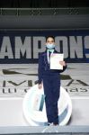 Bədii gimnastika üzrə 27-ci Azərbaycan çempionatında mükafatlandırma mərasimi keçirilib (FOTO)