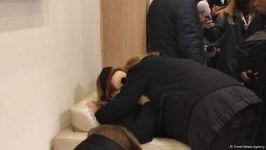 Rüstəm İbrahimbəyovla vida mərasimi keçirilib (FOTO/VİDEO)