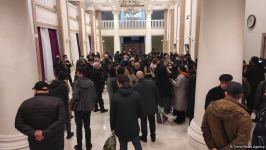 Rüstəm İbrahimbəyovla vida mərasimi keçirilib (FOTO/VİDEO)
