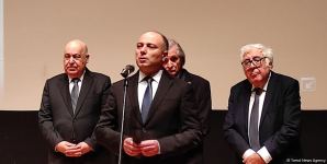 Rüstəm İbrahimbəyovla vida mərasimi keçirilib (FOTO/VİDEO)