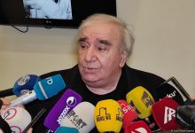 Rüstəm İbrahimbəyovla vida mərasimi keçirilib (FOTO/VİDEO)
