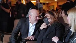 Rüstəm İbrahimbəyovla vida mərasimi keçirilib (FOTO/VİDEO)