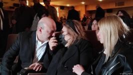 Rüstəm İbrahimbəyovla vida mərasimi keçirilib (FOTO/VİDEO)