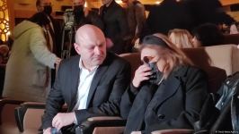 Rüstəm İbrahimbəyovla vida mərasimi keçirilib (FOTO/VİDEO)