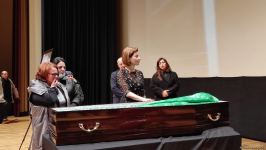 Rüstəm İbrahimbəyovla vida mərasimi keçirilib (FOTO/VİDEO)