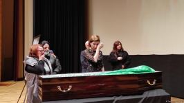 Rüstəm İbrahimbəyovla vida mərasimi keçirilib (FOTO/VİDEO)