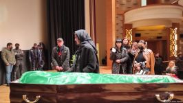 Rüstəm İbrahimbəyovla vida mərasimi keçirilib (FOTO/VİDEO)