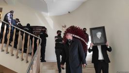 Rüstəm İbrahimbəyovla vida mərasimi keçirilib (FOTO/VİDEO)