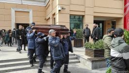 Rüstəm İbrahimbəyovla vida mərasimi keçirilib (FOTO/VİDEO)