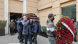 Rüstəm İbrahimbəyovla vida mərasimi keçirilib (FOTO/VİDEO)