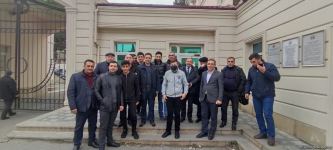 Rasim Quliyev məhkəmə zalından azadlığa buraxıldı (FOTO)