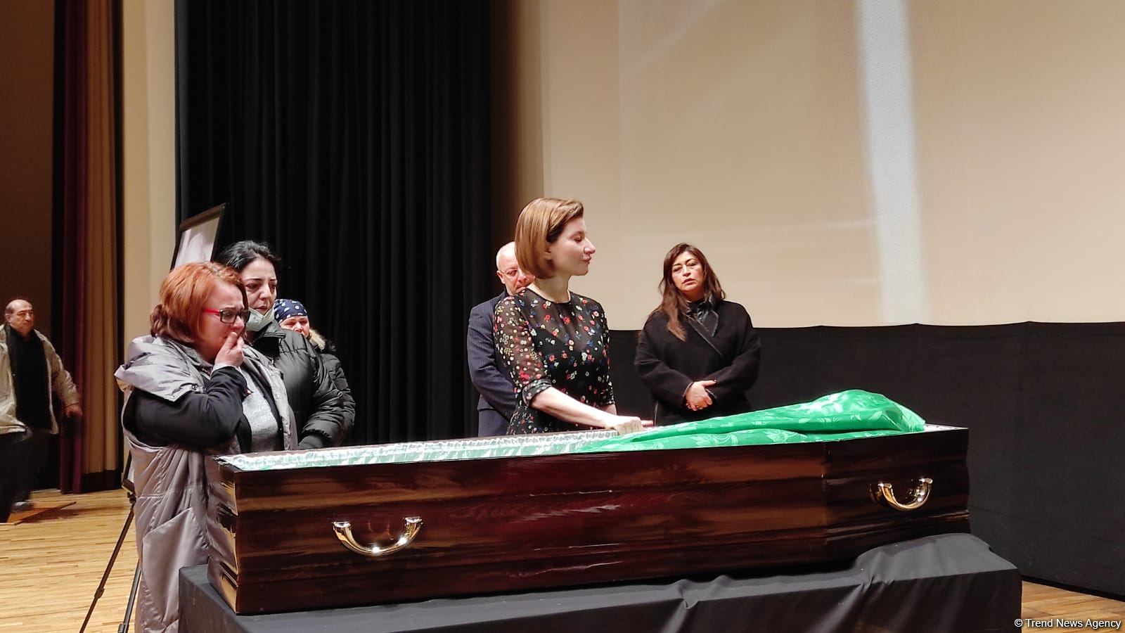 Rüstəm İbrahimbəyovla vida mərasimi keçirilib (FOTO/VİDEO)
