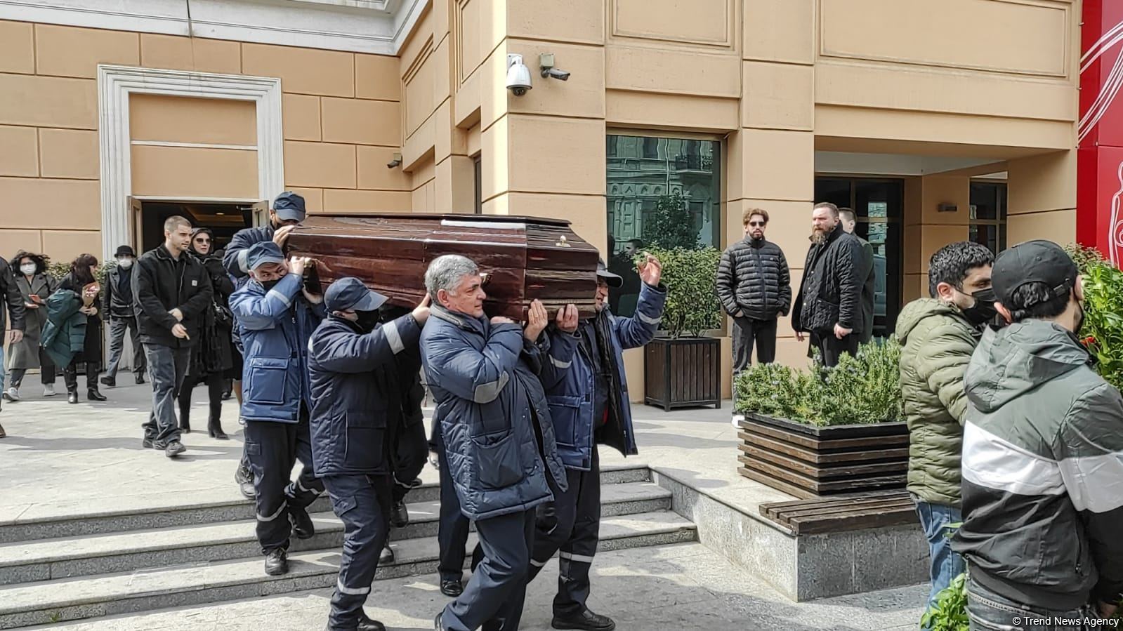Rüstəm İbrahimbəyovla vida mərasimi keçirilib (FOTO/VİDEO)