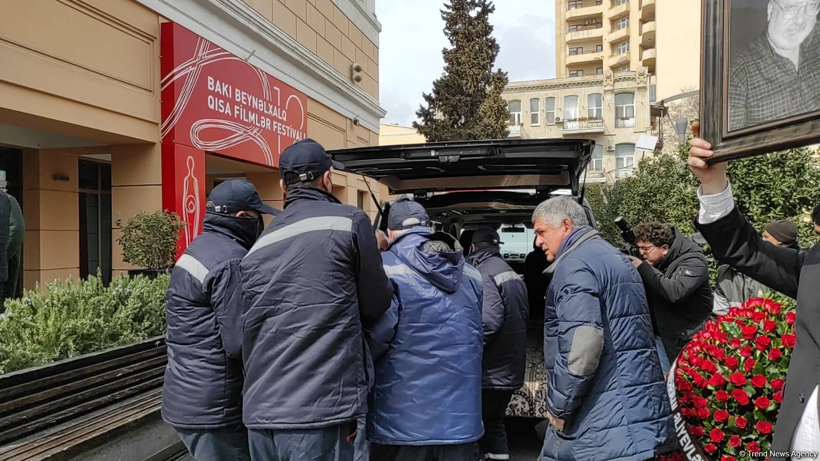 Rüstəm İbrahimbəyovla vida mərasimi keçirilib (FOTO/VİDEO)