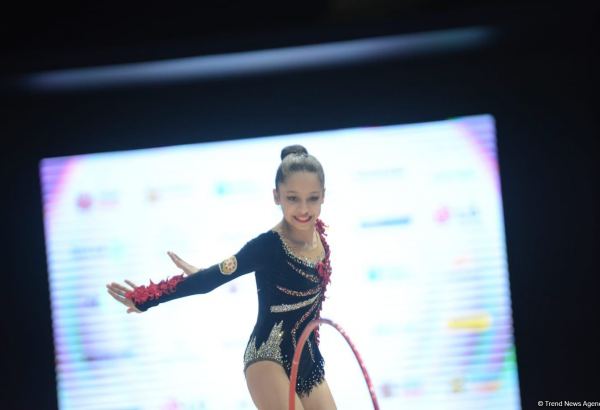 Bakıda bədii gimnastika üzrə Azərbaycan çempionatının ikinci günü start götürüb (FOTO)