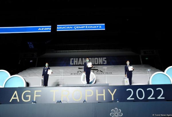 Bədii gimnastika üzrə Azərbaycan çempionatının qalibləri mükafatlandırılıb (FOTO)