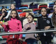 Milli Gimnastika Arenasında bədii gimnastika üzrə Azərbaycan çempionatı davam edir (FOTO)