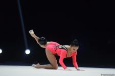 Milli Gimnastika Arenasında bədii gimnastika üzrə Azərbaycan çempionatı davam edir (FOTO)