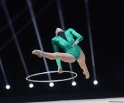 Milli Gimnastika Arenasında bədii gimnastika üzrə Azərbaycan çempionatı davam edir (FOTO)