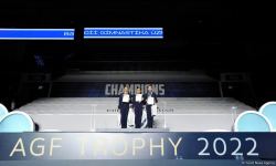 Bədii gimnastika üzrə Azərbaycan çempionatının böyüklər yaş qrupunda qaliblər mükafatlandırılıb (FOTO)