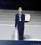 Bədii gimnastika üzrə Azərbaycan çempionatının qalibləri mükafatlandırılıb (FOTO)