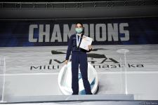 Bədii gimnastika üzrə Azərbaycan çempionatının qalibləri mükafatlandırılıb (FOTO)